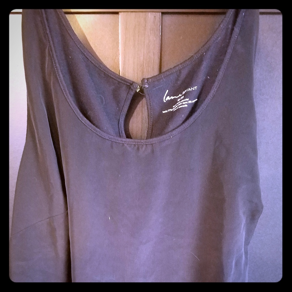 Lane Bryant black tank top